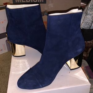 Cobalt Blue Booties